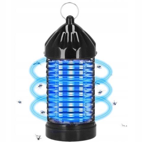 Lampa Pułapka Na Komary Muchy Mole Owady Owadobójcza Światło Uv Mocna 3W
