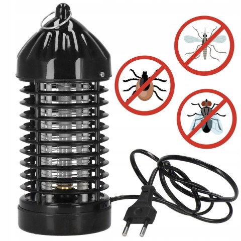 Lampa Pułapka Na Komary Muchy Mole Owady Owadobójcza Światło Uv Mocna 3W
