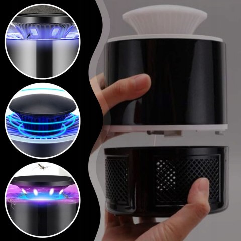 Lampa Uv Owadobójcza Na Insekty Na Komary Na Muchy Led Odstraszacz Owad
