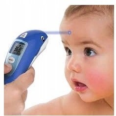 Microlife Termometr Dla Dzieci Bezdotykowy Nc 400 Niebieski Mocny