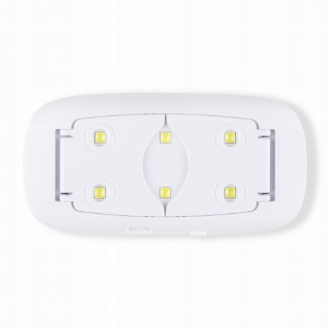 Nails Company Lampa Do Paznokci Uv Led Mini 6W Mocna Biała Ultrafiolet