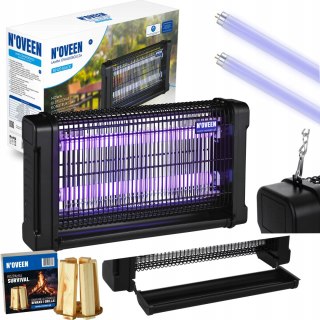 Noveen Ikn-20 Lampa Owadobójcza 20W Skuteczna Na Komary I Muchy 250M2