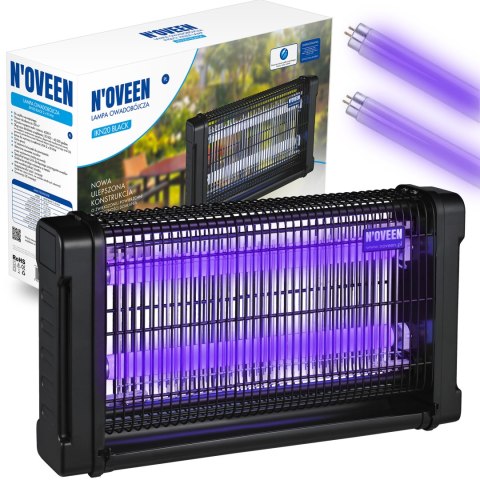 Noveen Ikn-20 Lampa Owadobójcza 20W Skuteczna Na Komary I Muchy 250M2