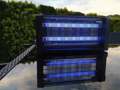 Noveen Ikn-20 Lampa Owadobójcza 20W Skuteczna Na Komary I Muchy 250M2