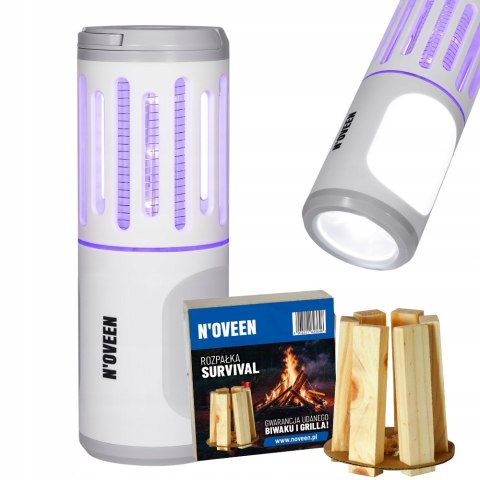 Noveen Lampa Owadobójcza Na Komary Muchy Ćmy Pułapka Na Owady Led