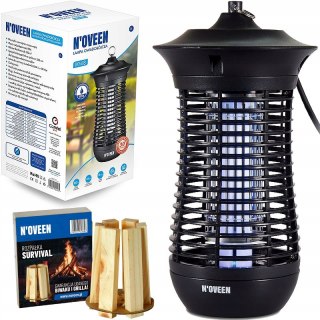 Lampa owadobójcza Noveen IKN18, 18 W, do 100 m², IPX4