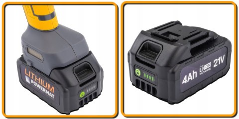 Akumulatorowa Szlifierka Kątowa 125Mm 2X 4000Mah Bezszczotkowa 10000Rpm