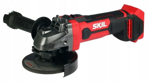 Akumulatorowa Szlifierka Kątowa 20V, 125Mm, Skil 3921 Z Osłoną I Rękojeścią