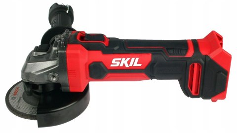 Akumulatorowa Szlifierka Kątowa 20V, 125Mm, Skil 3921 Z Osłoną I Rękojeścią