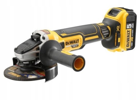 Akumulatorowa Szlifierka Kątowa Dewalt 125Mm 18V 3X5ah Bezszczotkowa