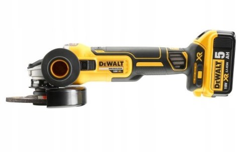 Akumulatorowa Szlifierka Kątowa Dewalt 125Mm 18V 3X5ah Bezszczotkowa