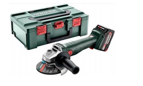 Akumulatorowa Szlifierka Kątowa Metabo 18V 125Mm 2X4.0Ah Zestaw Cas