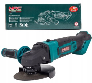 Akumulatorowa Szlifierka Kątowa Nac 20V 125Mm Bez Akumulatora Body