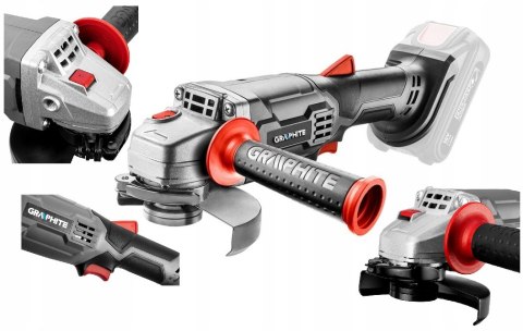 Graphite Szlifierka Kątowa 125Mm 18V 10000Rpm Bezkluczowa Osłona