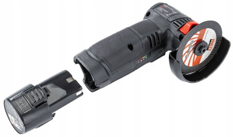 Mini Szlifierka Kątowa 12V Bezszczotkowa Z 7 Tarczami I 2 Akumulatorami