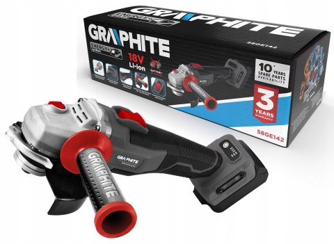 Szlifierka Kątowa Akumulatorowa 125Mm 18V Graphite Z Regulacją Obrotów