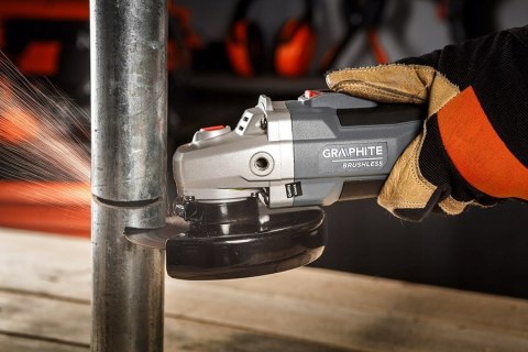 Szlifierka Kątowa Akumulatorowa 125Mm 18V Graphite Z Regulacją Obrotów