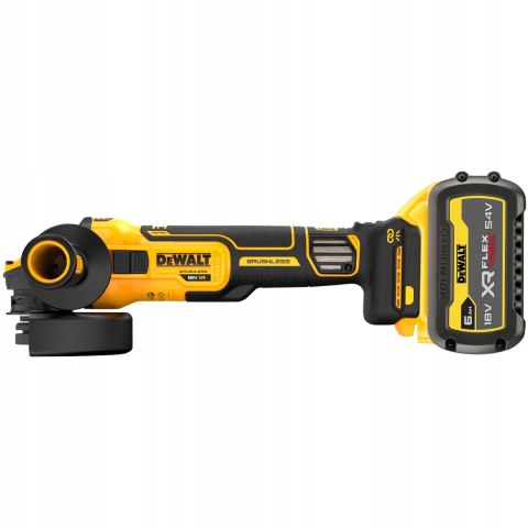Szlifierka Kątowa Akumulatorowa Dewalt 125Mm 18V 6Ah Flexvolt 1480W