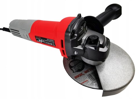 Szlifierka Kątowa Bearfoot 1700W Z Regulacją, Tarczami I Rączką 125Mm