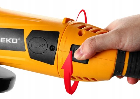 Szlifierka Kątowa Deko 230Mm 2000W M14 Łagodny Rozruch Przekręcana Rękojeść