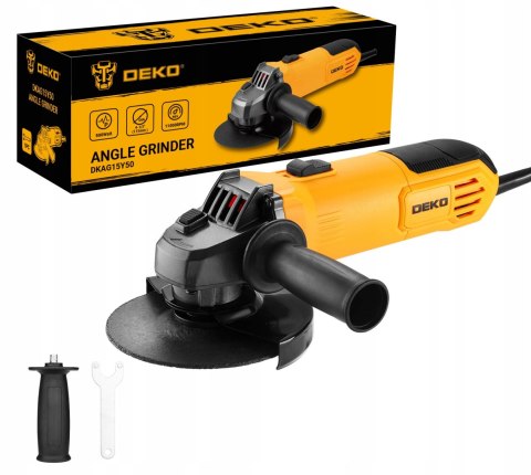 Szlifierka Kątowa Deko 500W 115Mm M14 11000 Obr/Min Z Blokadą Wrzeciona