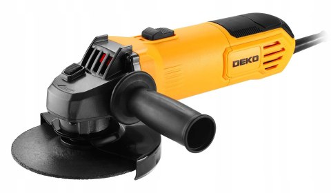 Szlifierka Kątowa Deko 500W 115Mm M14 11000 Obr/Min Z Blokadą Wrzeciona