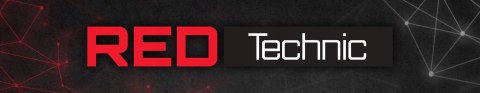 Szlifierka Kątowa Red Technic 125Mm 1300W Z Regulacją I 10 Tarczami