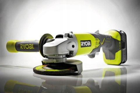 Szlifierka Kątowa Ryobi 18V 115Mm Bez Akumulatora, Idealna Do Cięcia I Szlifowania