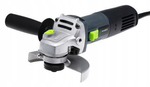 Szlifierka Kątowa Wuber 125Mm 1600W 11,000 Obr./Min Zestaw 6 Tarcz