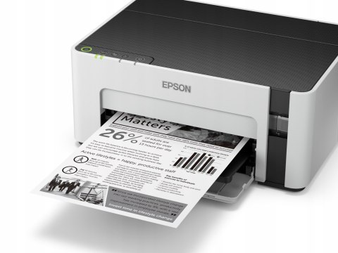 Drukarka Atramentowa Epson Ecotank Mono Wifi Usb 33 Str/Min Oszczędny Druk