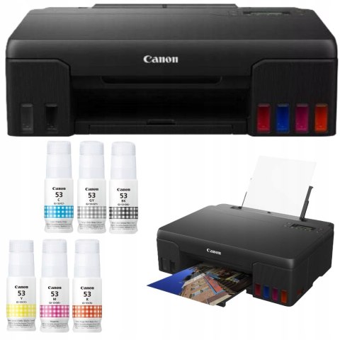 Drukarka Jednofunkcyjna Canon G550 Wifi Megatank Airprint Wyświetlacz Druk