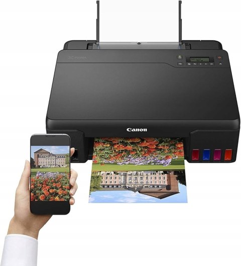 Drukarka Jednofunkcyjna Canon G550 Wifi Megatank Airprint Wyświetlacz Druk