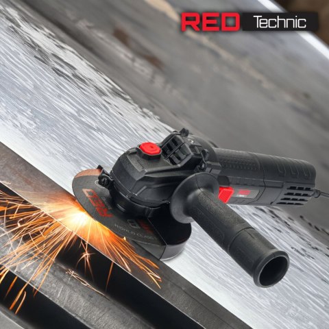 Red Technic Szlifierka Kątowa 125Mm 1300W Z Regulacją Prędkości