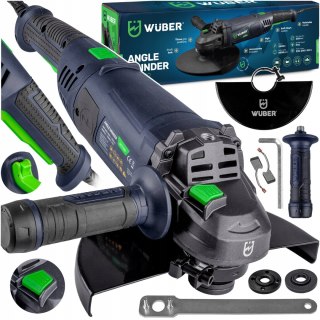 Szlifierka Kątowa Wuber 230Mm 2400W Soft Start Gwint M14 8500 Obr/Min