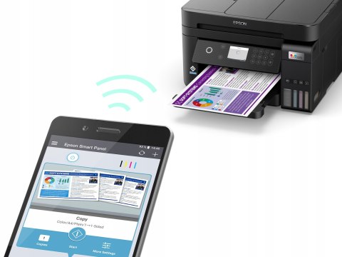 Wielofunkcyjna Drukarka Epson Ecotank L6270 - Kolor, Wifi, Duplex, Adf