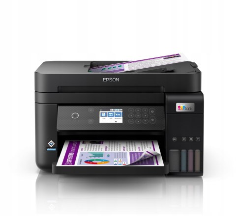 Wielofunkcyjna Drukarka Epson Ecotank L6270 - Kolor, Wifi, Duplex, Adf