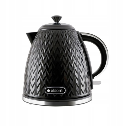 Czajnik ELDOM C265 NELA 1,7L 2000W Bezprzewodowy Czarny Elegancki