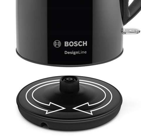 Czajnik elektryczny Bosch TWK 3P423 1,7L z obrotową podstawą i filtrem