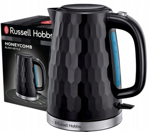 Czajnik elektryczny Russell Hobbs Honeycomb 1,7l 2400W czarny