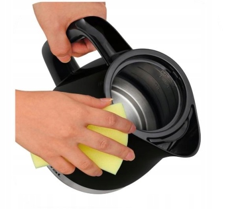 Czajnik elektryczny Tefal Delfini Plus 2400W z filtrem, 1.5L, czarny