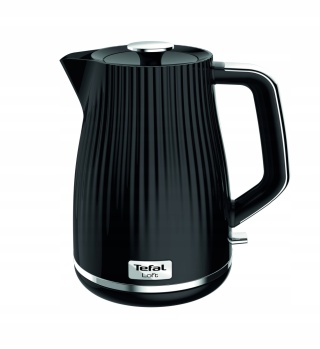 Czajnik elektryczny Tefal Loft 1,7L 2400W czarny z funkcją automatycznego wyłączania