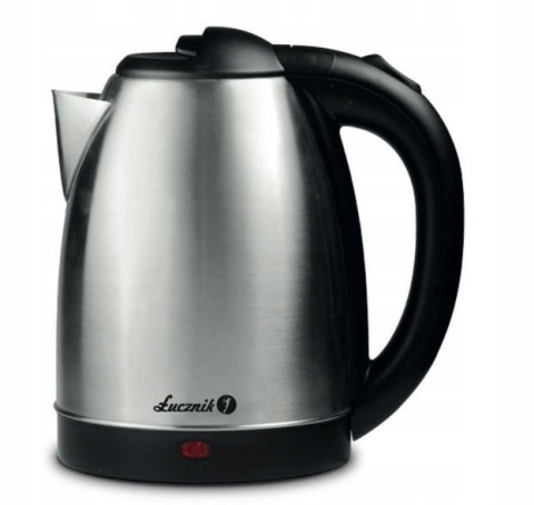Czajnik elektryczny turystyczny 1.8L stalowy Łucznik 1800W INOX