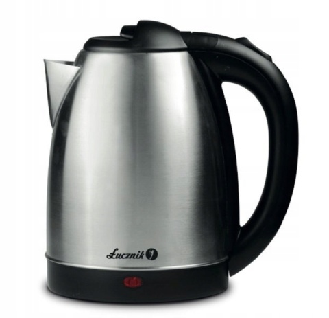 Czajnik elektryczny turystyczny 1.8L stalowy Łucznik 1800W INOX