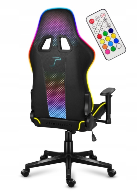 Fotel Gamingowy Huzaro Force 6.3 RGB z Poduszkami i Regulacją
