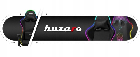 Fotel Gamingowy Huzaro Force 6.3 RGB z Poduszkami i Regulacją