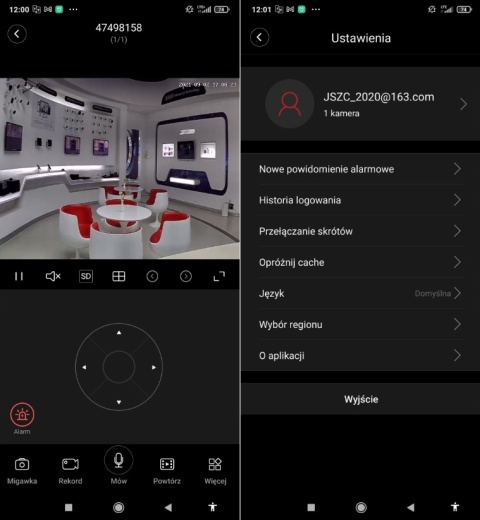 Kamera IP 4G z detekcją ruchu, 2MP, zdalne monitorowanie HD