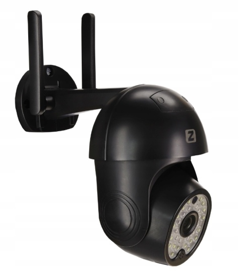 Zewnętrzna Kamera Obrotowa Ip 3Mpx V3 Dark Wifi Czarna Zoomx4 2304X1296