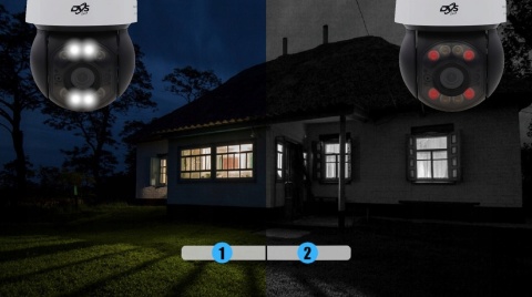 Kamera WiFi DVS 5Mpx z Zoomem 4x, PTZ, Mikrofon, IP65, Auto-Tracking