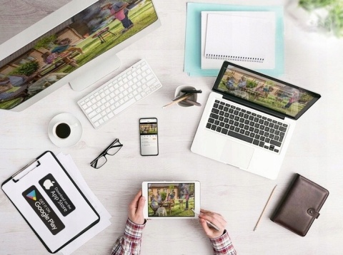 Kamera WiFi Obrotowa 4MP Tuya SMART Zewnętrzna Eurolook IP66