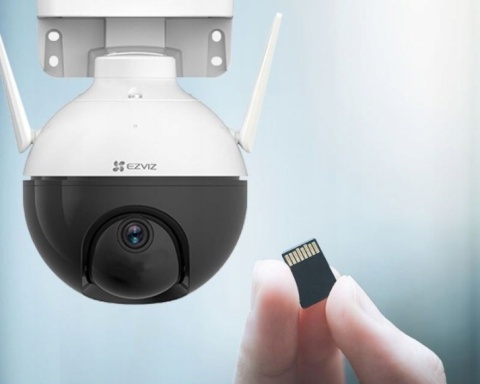 Kamera Zewnętrzna EZVIZ C8W 4Mpx WiFi 360° Obrotowa Dual Light